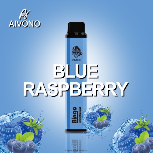 Vape Bulk Canada - Aivono AIM BINGO 4000 Blue Raspberry 2J4F60143