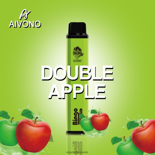 Vape Wholesale - Aivono AIM BINGO 4000 Double Apple 2J4F60138