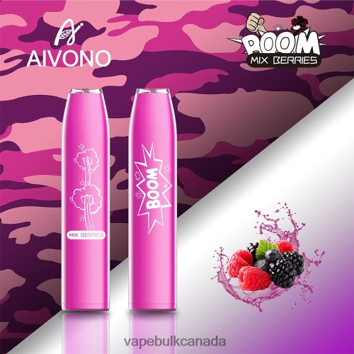 E Cigarette Wholesale - Aivono AIM BOOM 600 Mixed Berries 2J4F60361