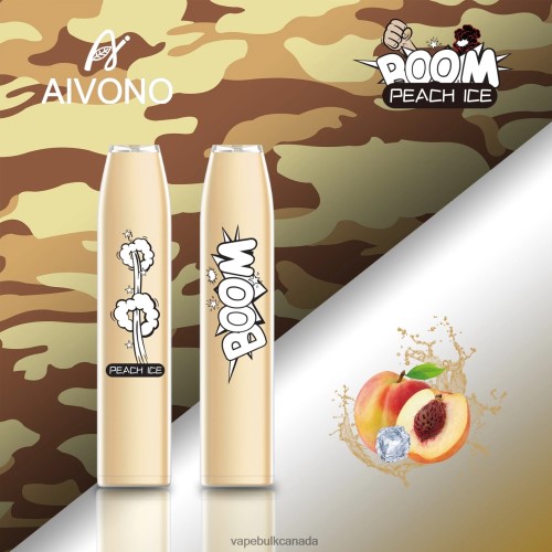 Vape Wholesale Canada - Aivono AIM BOOM 600 Peach Ice 2J4F60362