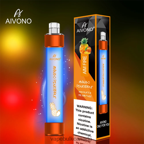 E Cigarette Wholesale - Aivono AIM FIRE 1000 Mango Pineapple 2J4F60331