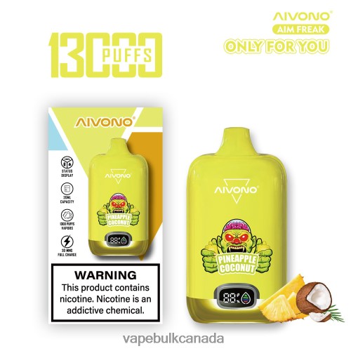 Vape Wholesale - Aivono AIM FREAK 13000 Pineapple Coconut 2J4F60248