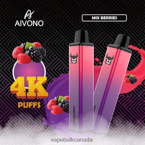 E Cig Wholesale - Aivono AIM FREAK 4000 Mixed Berries 2J4F60260