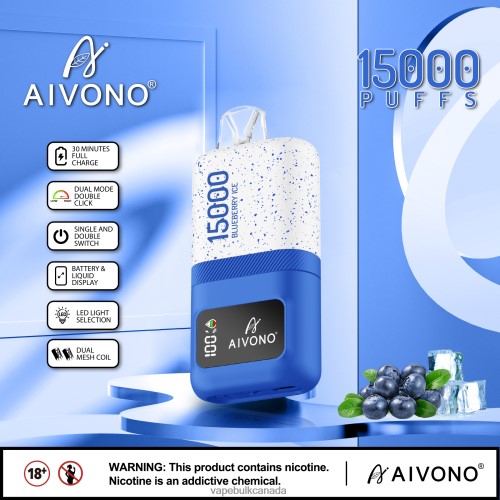 Vape Wholesale - Aivono AIM magic 15000 Blueberry Ice 2J4F6068