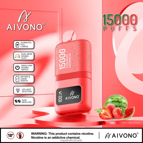 Vape Wholesale - Aivono AIM magic 15000 Strawberry Watermelon 2J4F6058