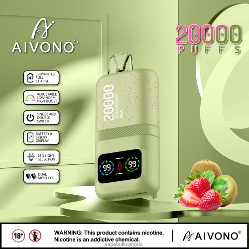 E Cigarette Wholesale - Aivono AIM magic 20000 Strawberry Kiwi 2J4F6081