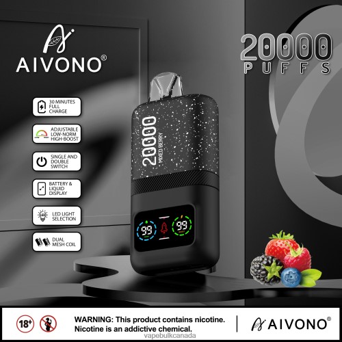 Vape Wholesale - Aivono AIM magic 20000 Mixed Berry 2J4F6078