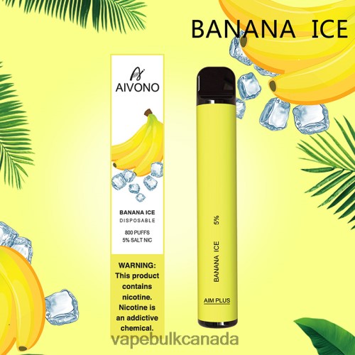 E Cigarette Wholesale - Aivono AIM PLUS 800 Banana Ice 2J4F60171