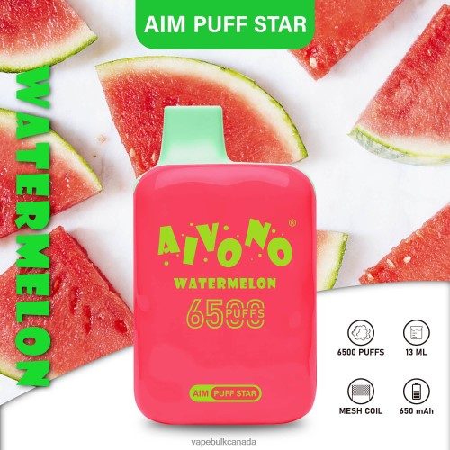 E Cigarette Wholesale - Aivono AIM PUFF STAR 6500 Watermelon 2J4F60291