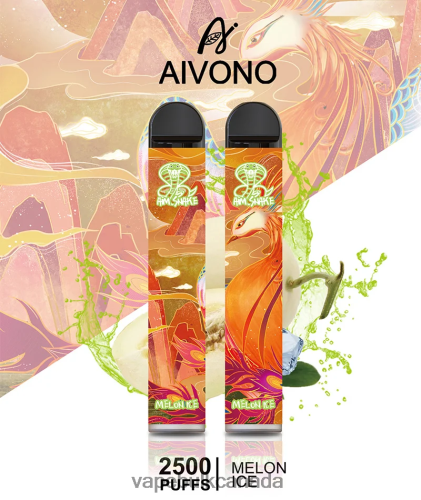 E Cigarette Wholesale - Aivono AIM SNAKE 2500 Melon Ice 2J4F60311