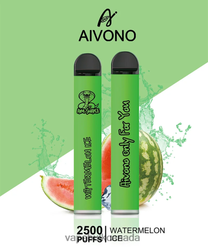 E Cigarette Wholesale - Aivono AIM SNAKE 2500 Watermelon Ice 2J4F60321