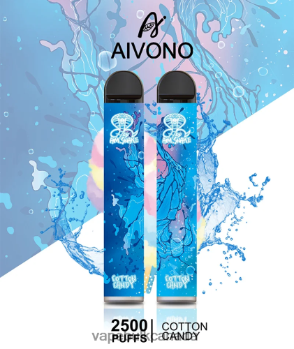 Vape Bulk Canada - Aivono AIM SNAKE 2500 Cotton Candy 2J4F60303