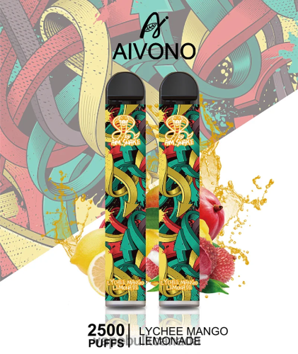 Vape Wholesale - Aivono AIM SNAKE 2500 Lychee Mango Lemonade 2J4F60308