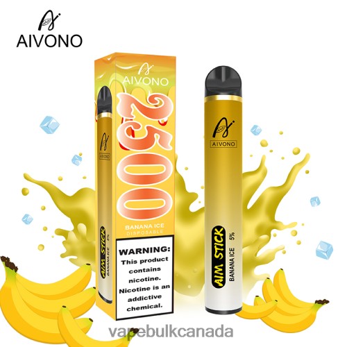 E Cigarette Wholesale - Aivono AIM STICK 2500 Banana Ice 2J4F60151