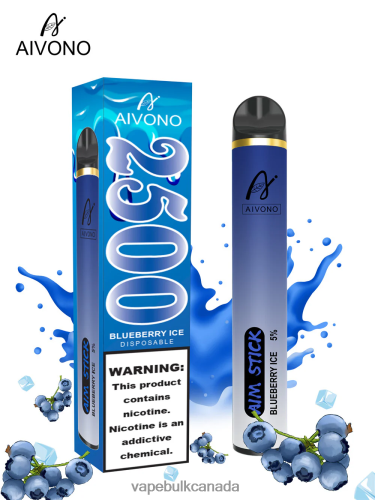 Vape Wholesale Canada - Aivono AIM STICK 2500 Blueberry Ice 2J4F60152