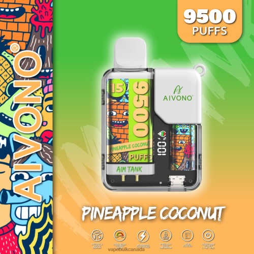 E Cig Wholesale - Aivono AIM TANK 9500 Pineapple Coconut 2J4F6040