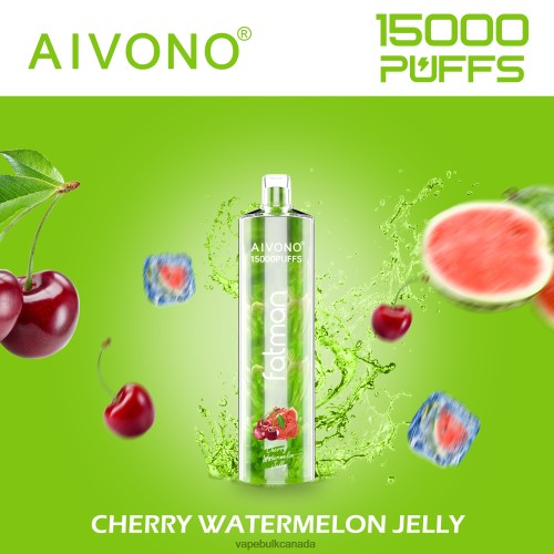 E Cig Wholesale - Aivono FATMAN 15000 Cheery Watermelon Jelly 2J4F6020