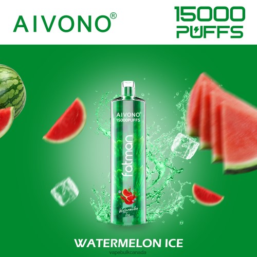 Vape Wholesale Canada - Aivono FATMAN 15000 Watermelon Ice 2J4F6012