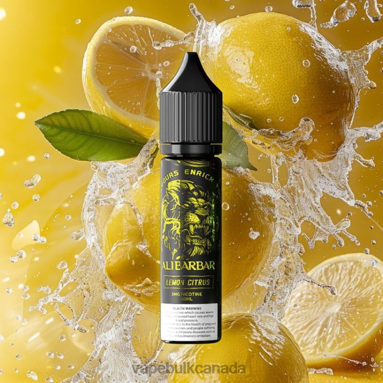 E Cig Wholesale - Alibarbar Hookah Onyx Lemon Citrus P60ZF90