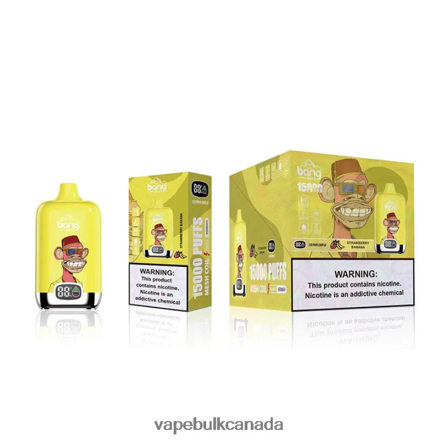 466BLN131 Strawberry Banana - E Cigarette Wholesale Bang Box 15000