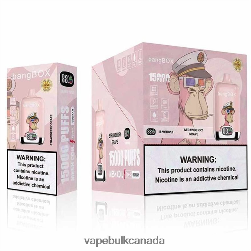 466BLN138 Strawberry Grape - Vice Vape Wholesale Canada Bang Box 15000