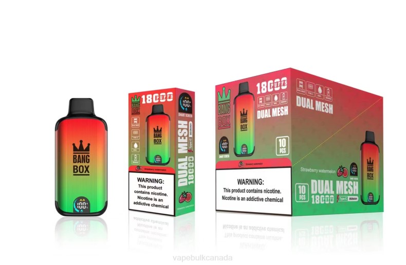 E Cig Wholesale - Bang Box 18000 puffs Strawberry Watermelon 680L88