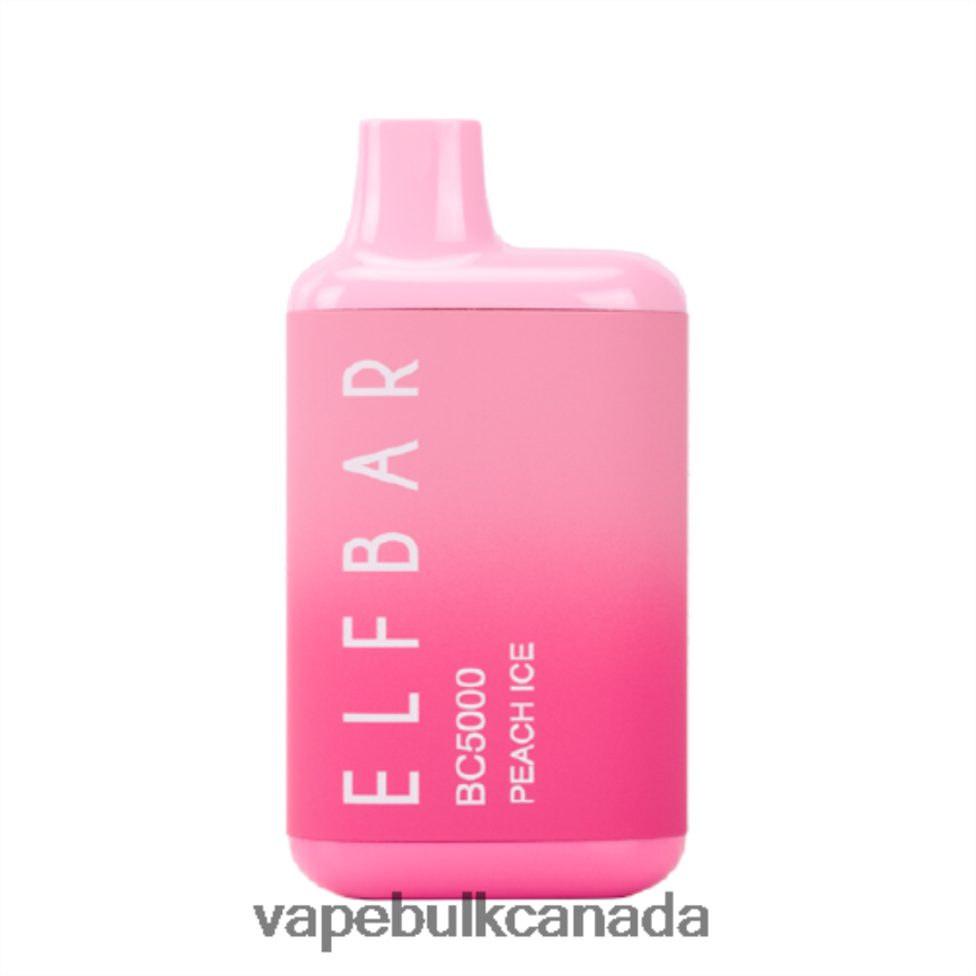 466BLN303 Peach Ice - Vape Bulk Canada ELFBAR BC5000