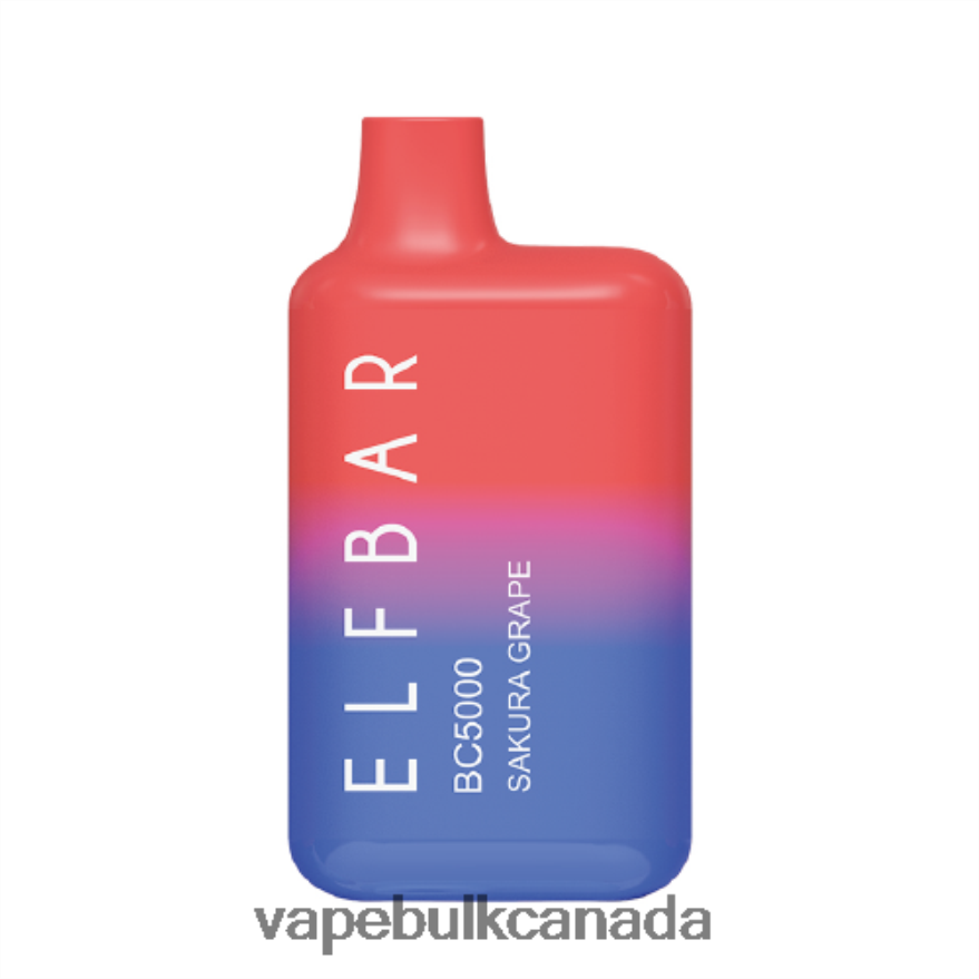 466BLN307 Sakura Grape - Allo Vape Wholesale Canada ELFBAR BC5000