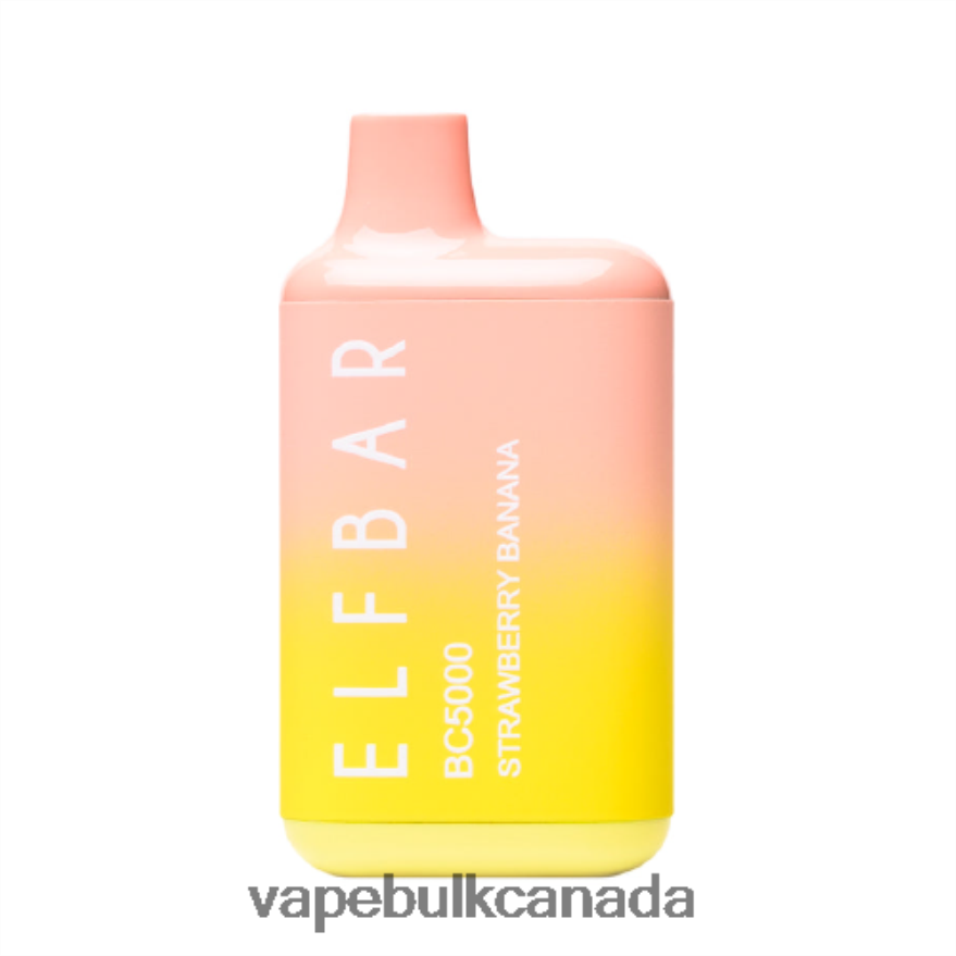 466BLN308 Strawberry Banana - Vice Vape Wholesale Canada ELFBAR BC5000