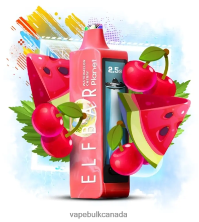 E Cigarette Wholesale - Elf Bar Planet 25000 Watermelon cherry L4LZL621