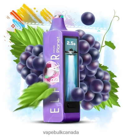 Vape Bulk Canada - Elf Bar Planet 25000 Grape L4LZL613