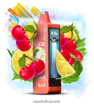 Vape Bulk Canada - Elf Bar Planet 25000 cherry lime L4LZL623