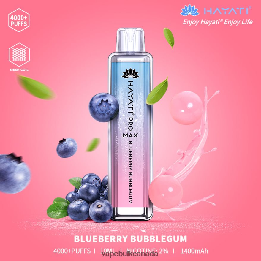 466BLN191 Blueberry Bubblegum - E Cigarette Wholesale Hayati Pro Max 4000