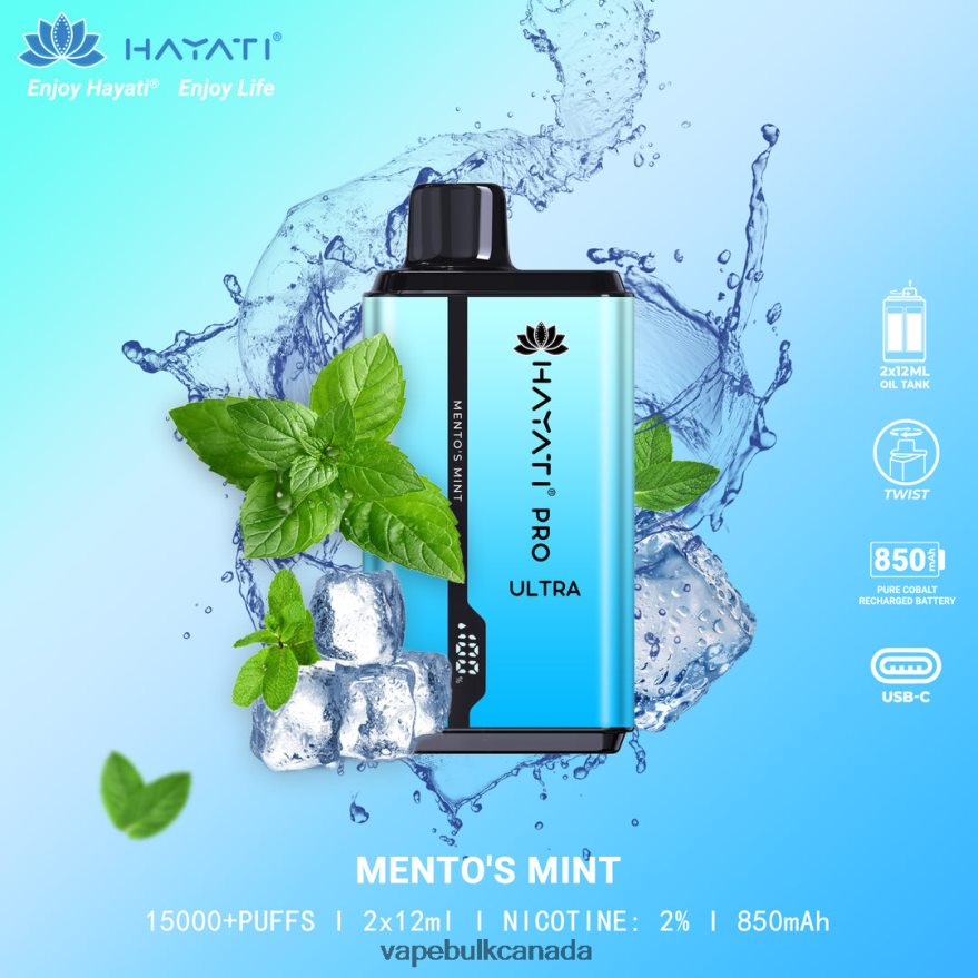 466BLN211 Mento'S Mint - E Cigarette Wholesale Hayati Pro Ultra