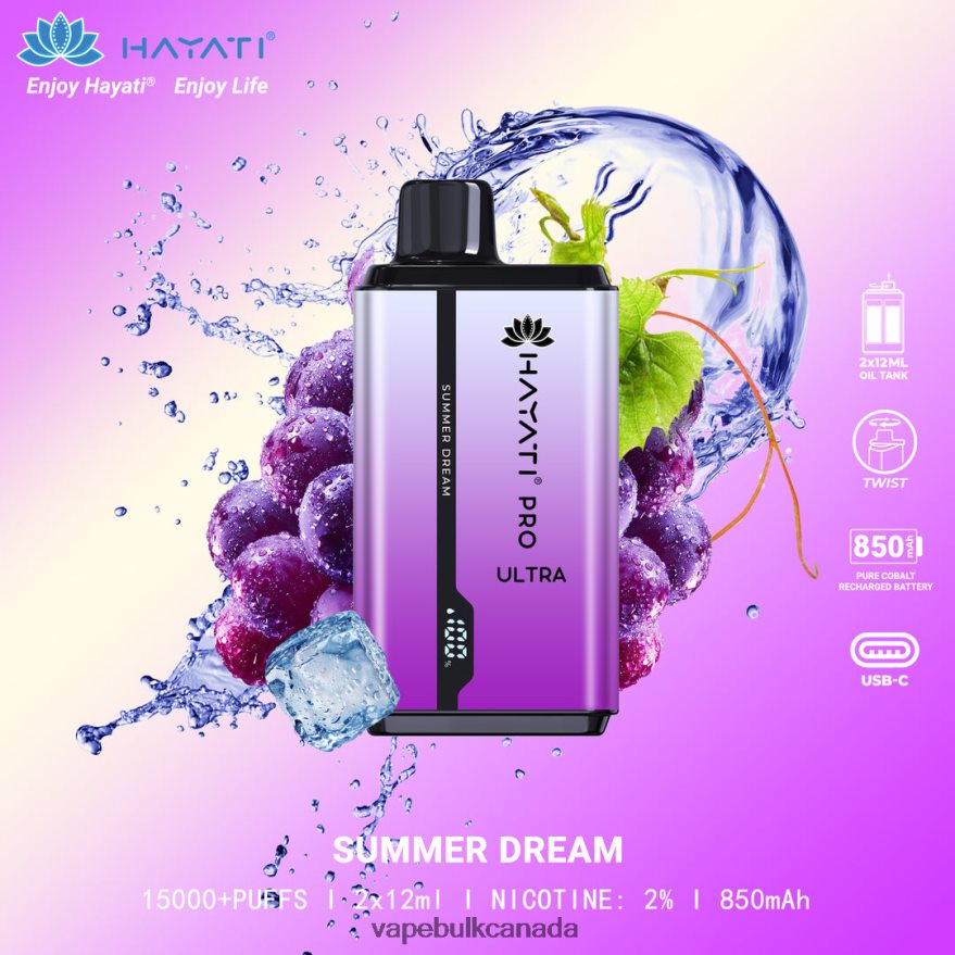 466BLN217 Summer Dream - Allo Vape Wholesale Canada Hayati Pro Ultra