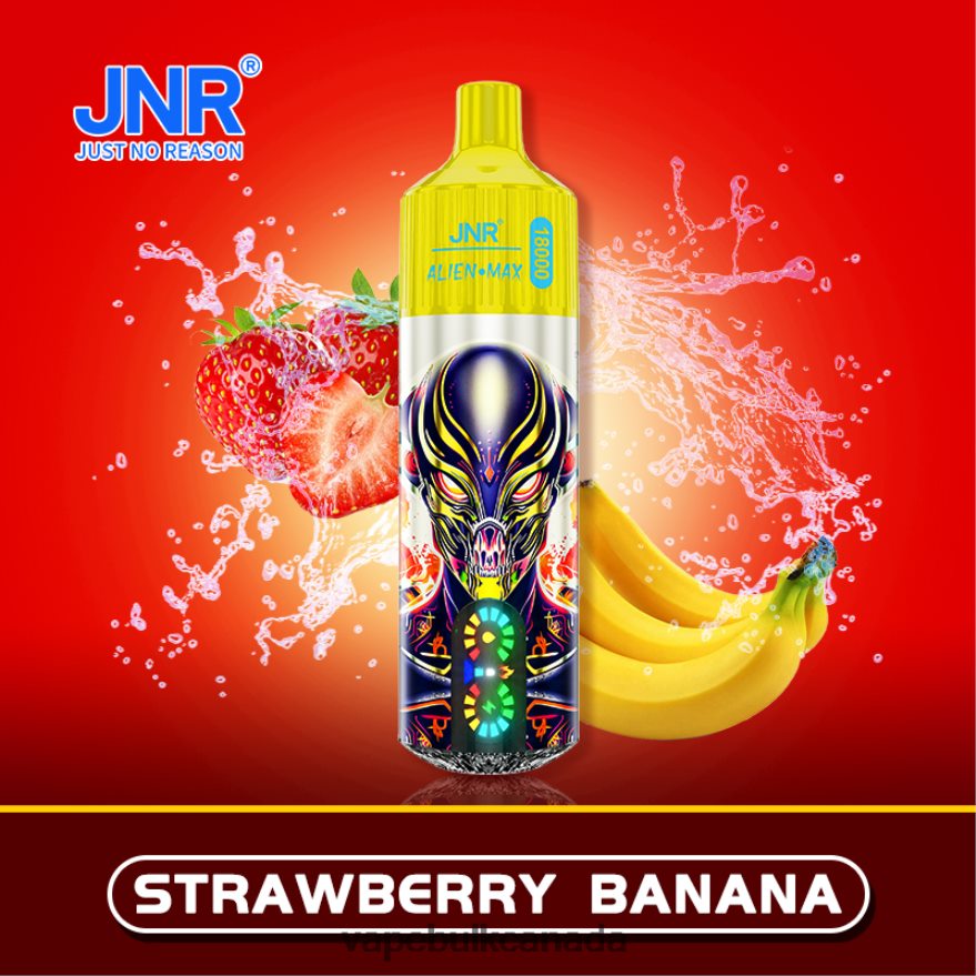 466BLN567 Strawberry Banana - Allo Vape Wholesale Canada JNR ALIEN MAX