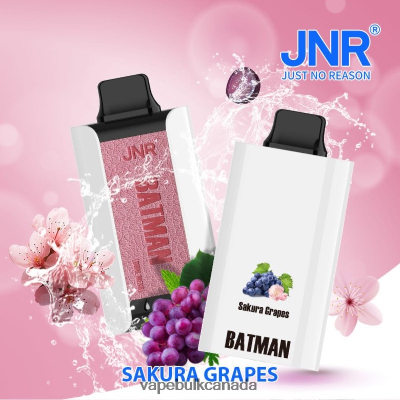 Disposable Vape Wholesale Canada - JNR BATMAN 11000 Sakura Grapes RXZXXZ5