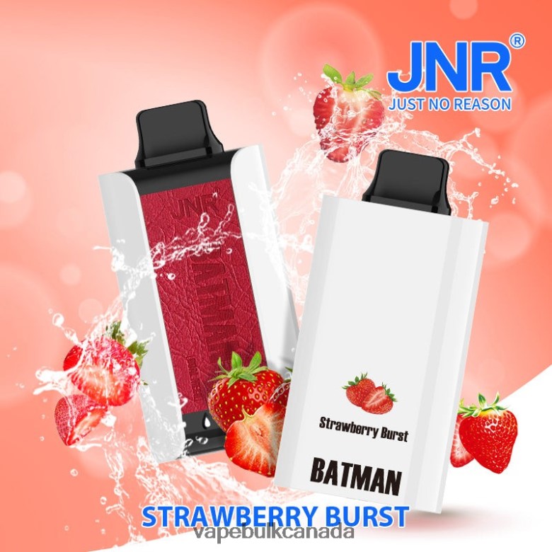 Vape Bulk Canada - JNR BATMAN 11000 Strawberry Burst RXZXXZ13