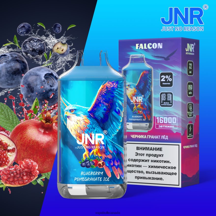 466BLN698 Blueberry Pomegranate Ice - Vice Vape Wholesale Canada JNR FALCON