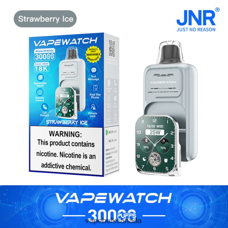 JNR Vape Watch 8Z6TB10 Strawberry Ice - Vape Official Store