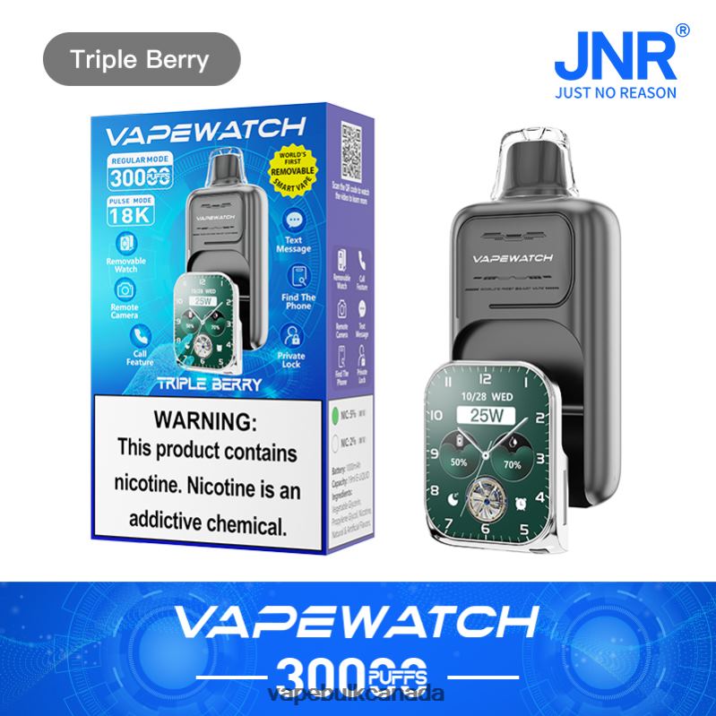 JNR Vape Watch 8Z6TB6 Triple Berry - Vape On Sale