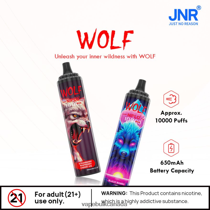 466BLN101 Raspberry Watermelon - E Cigarette Wholesale JNR WOLF NIPLO