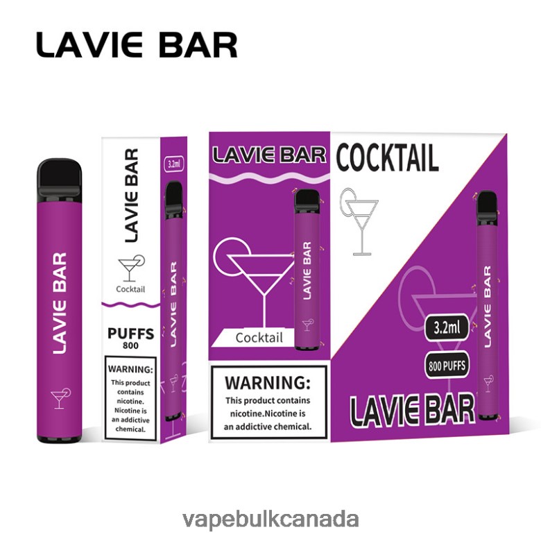 Vape Wholesale Canada - LAVIE BAR 800 Puffs BTD02L312 Cocktail