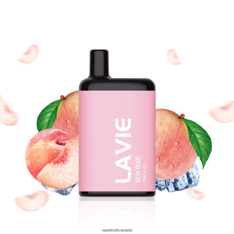 E Cig Wholesale - LAVIE BOX 6000 Puffs BTD02L200 Peach Ice