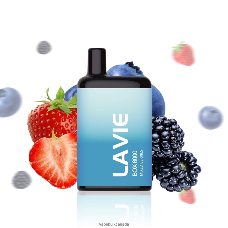 Vape Bulk Canada - LAVIE BOX 6000 Puffs BTD02L203 Mixed Berries