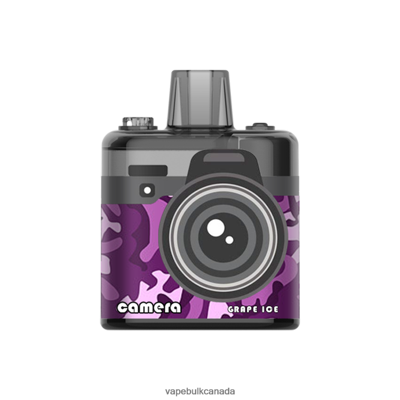 Vape Wholesale Canada - LAVIE Camera 8000 Puffs BTD02L172 Grape Ice