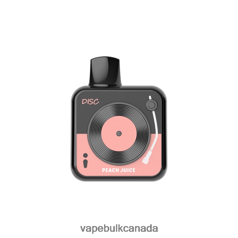 Vape Bulk Canada - LAVIE DISC 10000 Puffs BTD02L163 Peach Juice