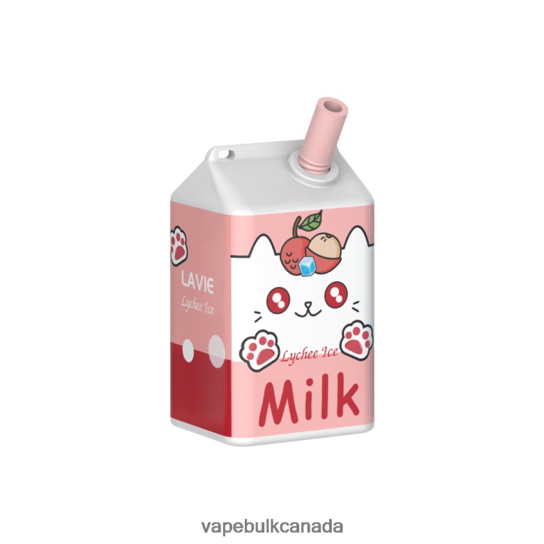 Vape Bulk Canada - LAVIE MILK 7000 Puffs BTD02L183 Lychee Ice