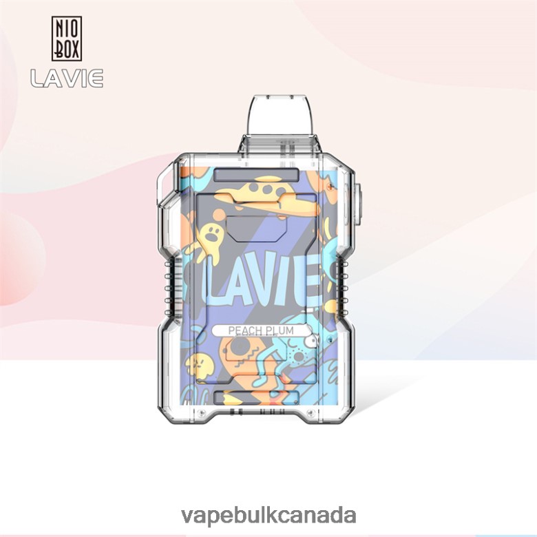 Vape Wholesale - LAVIE NIO BOX 9000 Puffs BTD02L198 Peach Plum