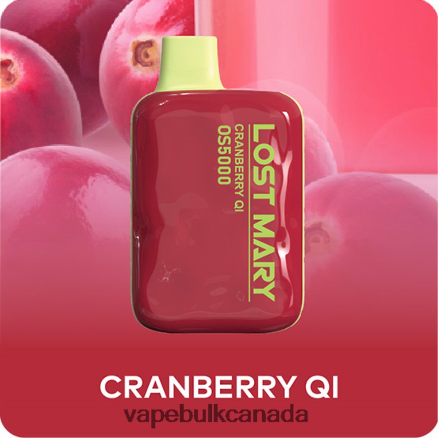 466BLN490 Cranberry QI - Ghost Vape Wholesale Canada LOST MARY OS5000